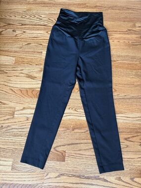 LOFT Maternity Dress Pants in black